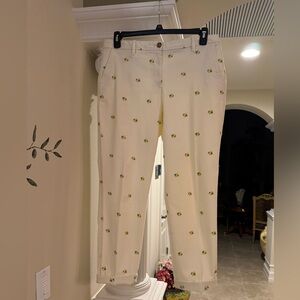 Talbots Famous Lemon Pants